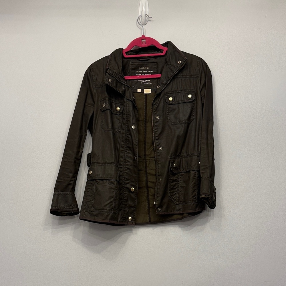 J. Crew Women's Green Utility Jacket